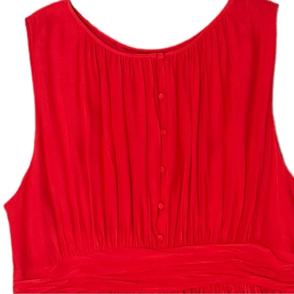 Boden Selina Red Fit And Flair Dress Size US 18L - Picture 3 of 5